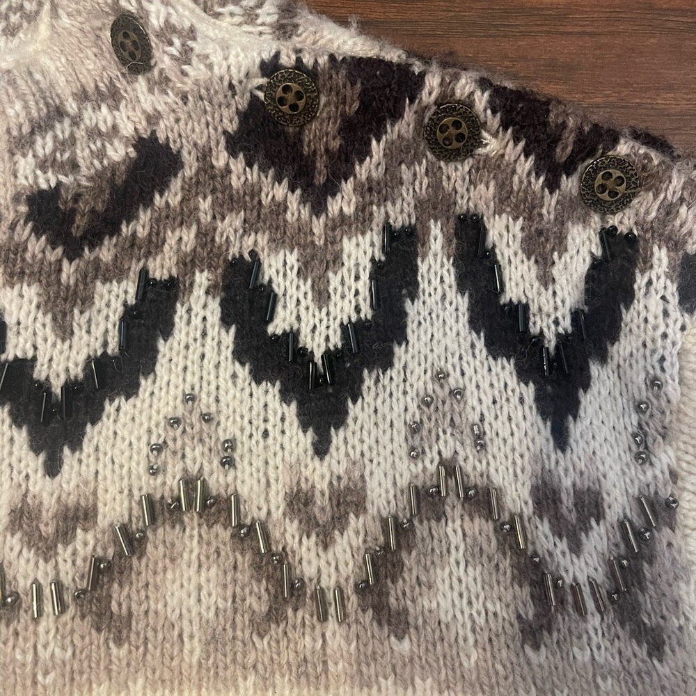 Coldwater Creek Mock Neck Wool Blend Sweater Size 1X - Picture 2 of 5